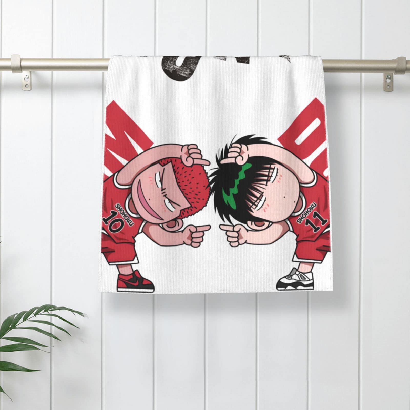 Amazon｜バスケ バスタオル 人気 櫻木花道/流川楓 柔らか肌触り 速乾